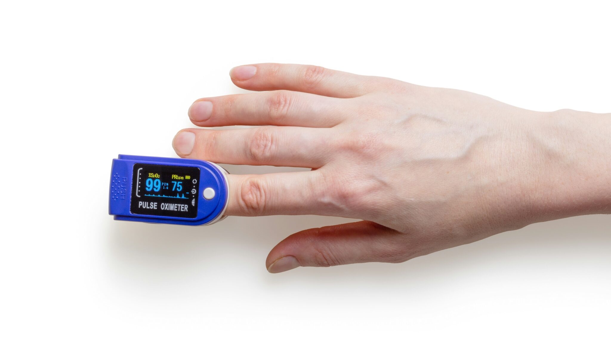 Measureing oxygen and pulse