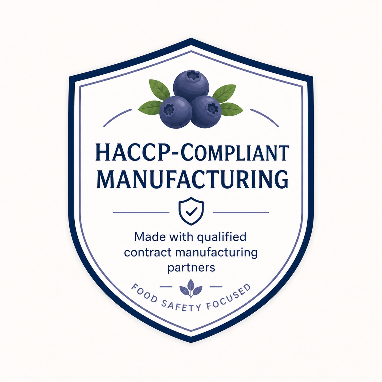 HACCP compliant manufacturer